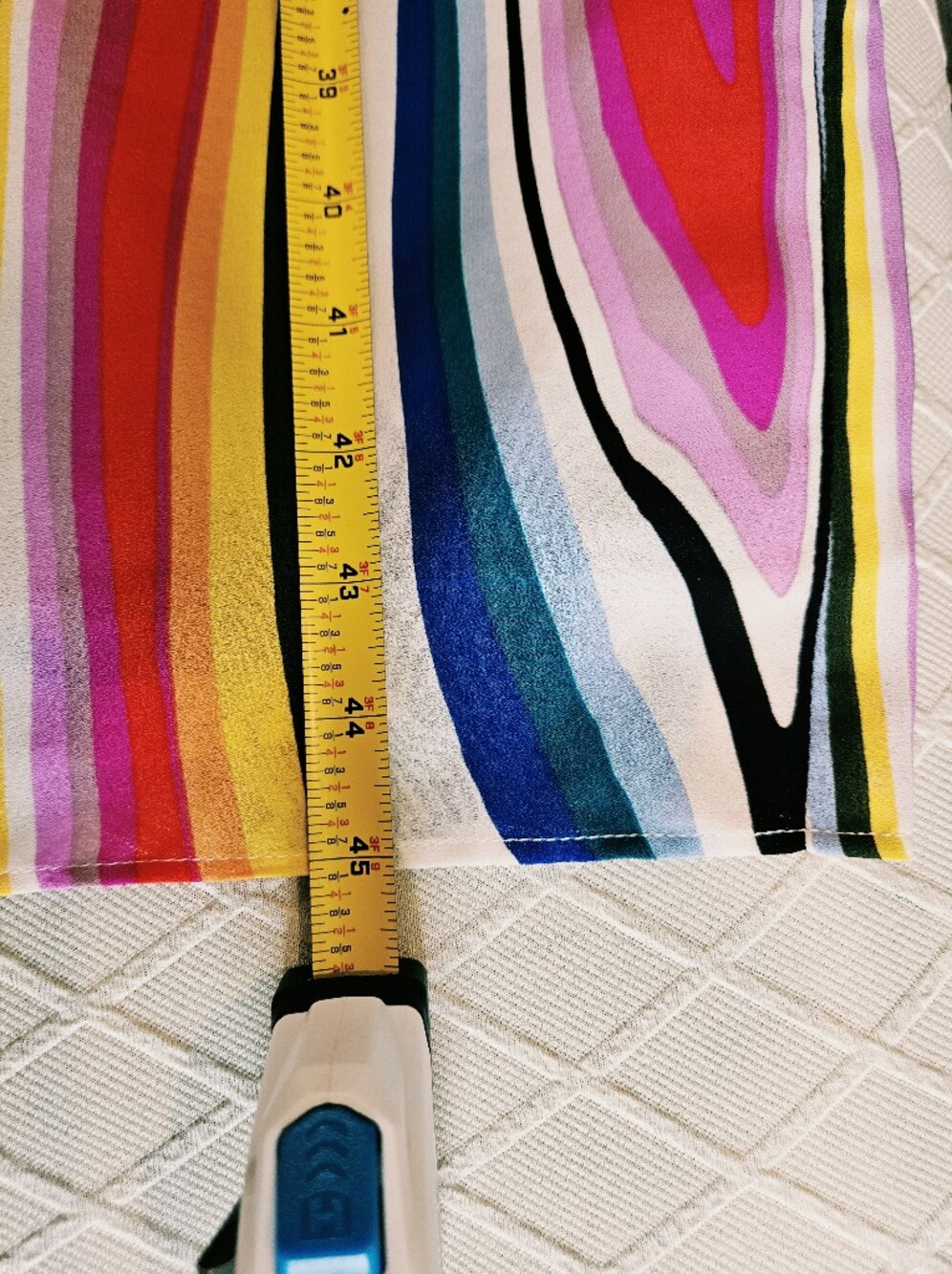 NWT Rachel Rachel Roy Rainbow Stripe One Shoulder Midi Dress Size S Colorful - Picture 11 of 11